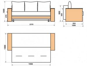 Диван еврокнижка чертежи и схемы