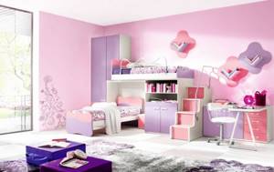 Мебель может играть не только практическую роль в детской, но и быть украшением комнаты