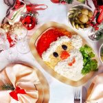 новогодний стол 2019