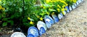 fence of plates