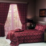 The curtain is heavy and makes the interior sedate and noble.