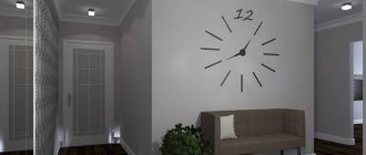 Светлые стены в прихожей